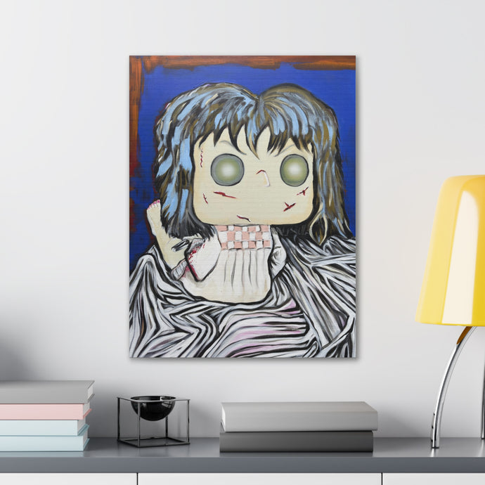 Bright Eyes Acrylic on Canvas Print by Brian Carter