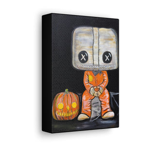 Halloween Spirit Acrylic on Canvas Print by Brian Carter