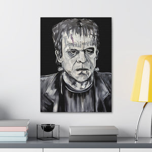 Fire Bad! Acrylic on Canvas Print by Brian Carter