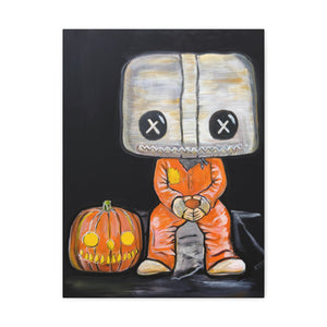 Halloween Spirit Acrylic on Canvas Print by Brian Carter