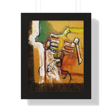 Load image into Gallery viewer, Figure Study by Brian Carter Framed Matte Print in Black Frame with Acrylic Cover