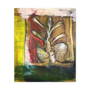 Figure Study 2 Acrylic on Masonite Canvas Reprint by Brian Carter