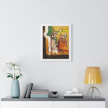 Load image into Gallery viewer, Figure Study by Brian Carter Framed Matte Print in Black Frame with Acrylic Cover