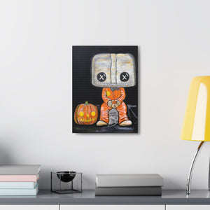 Halloween Spirit Acrylic on Canvas Print by Brian Carter