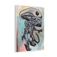 Load image into Gallery viewer, Disco Alien Acrylic on Canvas Print by Brian Carter