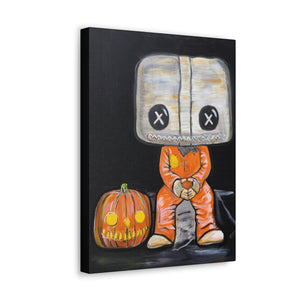 Halloween Spirit Acrylic on Canvas Print by Brian Carter